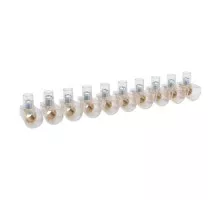 Клемма REXANT 07-5711 ( уп.10 штук )(10х1) концевой зажим винтовой изолированный КЗВИ 16 мм²  07-5711