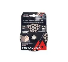 Алмазный гибкий шлифовальный круг METALLICA Ultra 100x16 мм #200 сухой (АГШК) по камню 901229