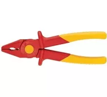 Плоскогубцы диэлектрические KNIPEX 986201 захватные KN-986201