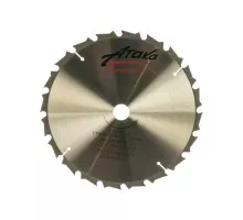 Пильный диск по дереву АТАКА 300*20T*30 газобетон, б/рез профи 7088930