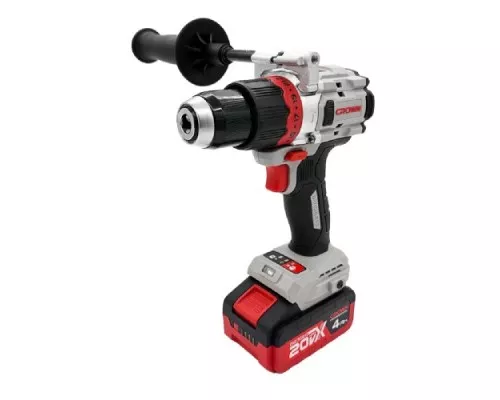 Дрель-шуруповерт аккумуляторная CROWN CT21127HMX-4 BMC 2*4Ач, кейс