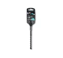 Бур SDS-plus METALLICA Optima 8х160/100 мм по бетону напайка с центром, 2 спирали 904206