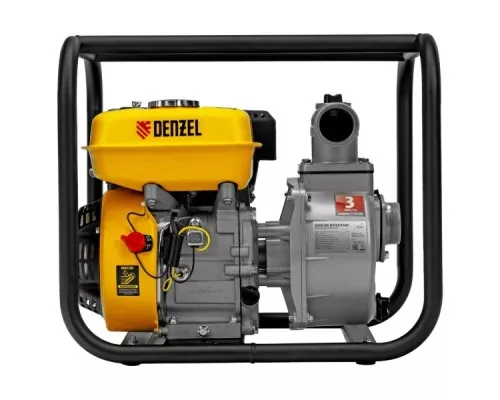 Мотопомпа бензиновая для слабозагрязненной воды DENZEL PX-50 [99201]
