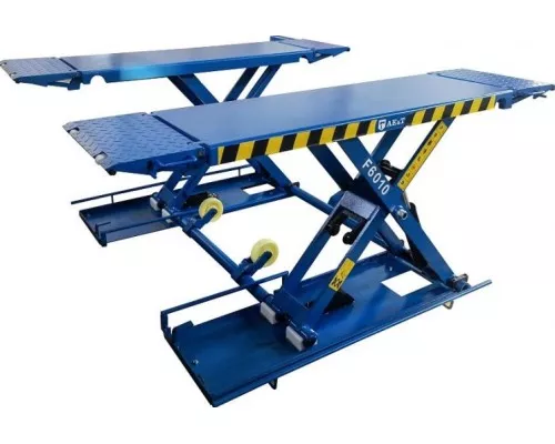 Подъемник AE&T F6010 электрогидравлический 3 тонны, ножничный 220 В [F6010 (220)]