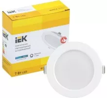 Светильник встраиваемый IEK ДВО 1611 7вт 4000к ip20 LDVO0-1611-07-4000-K01