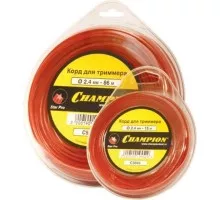 Леска триммерная CHAMPION Star Pro 2.0мм/ 15м звезда (C5039) C5039