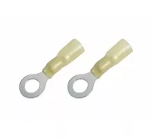 Наконечник REXANT 08-0058 ( уп 100 шт ) желтый кольцевой термоусаживаемый ø 6.5 мм 4-6 мм [08-0058]