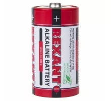 Батарейка REXANT 30-1014 алкалиновая C/LR14, 1,5B, 2 шт, блистер