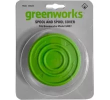 Триммерная головка GREENWORKS 2 926 207 комплект с леской 1,65 мм. 2926207