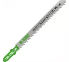 Пилки по дереву D.BOR 75/100*2,5 мм HCS / CLEAN CUT / R Wood (T101BR/3102) (5 шт.) D-105-100C1R-05