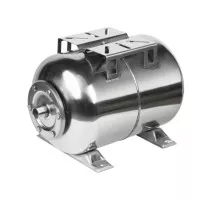 Гидроаккумулятор UNIPUMP 100л, (гор.), нерж. сталь, мембрана epdm 54872