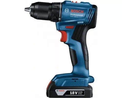 Дрель-шуруповерт аккумуляторная BOSCH GSR 185-LI [06019K3000] 2х2,0 Ач