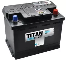 Аккумулятор Titan EUROSILVER 63.0 VL kamina 610А 4607008887624
