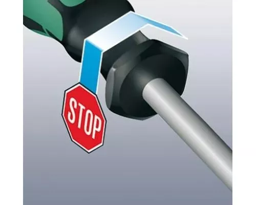 Отвертка шлицевая WERA Kraftform Plus Серия 300 334 SK 0,8 х 4,5 х 90 MM WE-007672 [WE-007672]