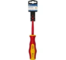 Отвертка крестовая диэлектрическая Кобальт 646-508 ultra grip ph-2х100 мм cr-v, двухкомпонентная руко
