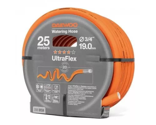Шланг для полива DAEWOO DWH 8134 ultraflex ⌀ 3/4 Шланг для полива DAEWOO DWH 8134 ultraflex ⌀ 3/4