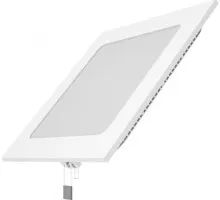 Потолочный светодиодный светильник GAUSS 940 111 112 slim квадрат 12w 800lm 3000k 940111112
