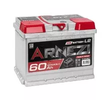 Аккумулятор ARNEZI DIN SMF 60 A/ч прямая L(+) 242x175x190 L2 EN 600 A E1040601