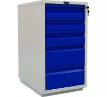 Тумба верстачная ПРАКТИК с 5 ящиками WD-5 S30299020546