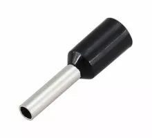 Наконечник REXANT 08-0814 ( уп. 100 шт ) F-8 мм 1.5 мм² (НШВи 1.5-8) черный 08-0814
