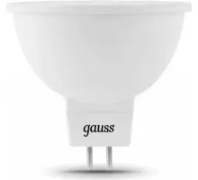 Лампа светодиодная GAUSS MR16 5w 500lm 3000k gu5.3 led 101505105