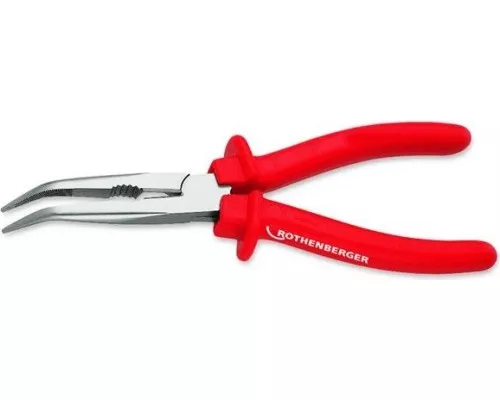 Длинногубцы изогнутые диэлектрические ROTHENBERGER 324739 1000 V, 200 мм Длинногубцы изогнутые диэлектрические ROTHENBERGER 324739 1000 V, 200 мм