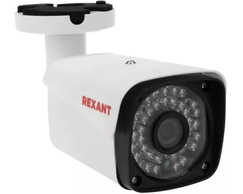 Видеокамера уличная REXANT 45-0139 цилиндрическая AHD 2.0Мп Full HD1920x1080, ИК Видеокамера уличная REXANT 45-0139 цилиндрическая AHD 2.0Мп Full HD1920x1080, ИК