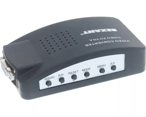 Конвертер REXANT 17-6932 BNC/RCA + S-video на VGA Конвертер REXANT 17-6932 BNC/RCA + S-video на VGA