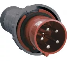 Вилка электрическая кабельная IEK ССИ-035 63а 3p+pe+n 380в ip54 PSR02-063-5