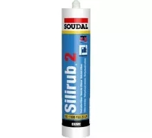 Герметик SOUDAL SILIRUB 2F нейтральный, бесцветный 157057 157057