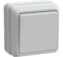Выключатель одноклавишный IEK Октава ВСк20-1-0-ОБ кнопка 10А IP20 EVO13-K01-10-DC