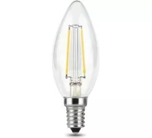 Лампа светодиодная GAUSS Свеча filament 5w 420lm 2700к е14 led 103801105