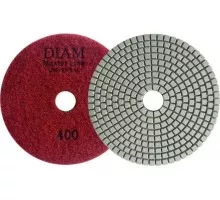 Алмазная тарелка на липучке DIAM АГШК 125*2,5 №400 Master Line Universal (сухая/мокрая) 000646