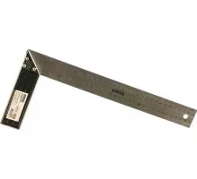 Угольник Biber ПРОФИ 350мм 40635 столярный с гравировкой тов-093467