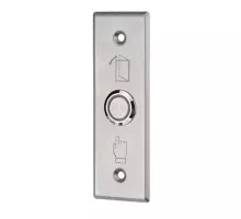 Кнопка SECURIC 45-0961 «Выход» с синей подсветкой SB-60 врезного типа (NO