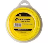 Леска триммерная CHAMPION C7074 star 1.3мм* 15м (звезда)