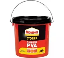 Клей МОМЕНТ Столяр SUPER PVA для паркета и ламината (ведро 3 кг.) 600306 Б0022992