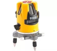 Лазерный уровень Denzel LX3 lx3, 10м, ±0,3мм/1м, 635нм, 4 верт. 1 гор., резьба 35070