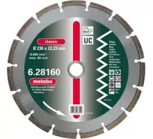 Алмазный диск универсальный METABO 230x22.2мм classic 628160000 628160000