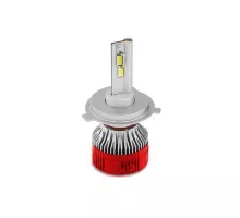 Лампа светодиодная MTF LIGHT серия MAX BEAM, H4, 24V, 45W, 4250lm, 6000K, кулер MB04K6-24