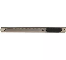 Нож для строительных работ Sturm 1076-06-10 с автофиксацией, нержавеющ. корпус и полотно, 9мм