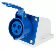 Розетка REXANT 11-8909 113 стационарная 2Р+РЕ 16А 220В IP44