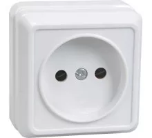 Розетка IEK Октава 1-м оп 10а ip20 без заземл. ERO10-K01-10-DC