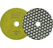 Алмазная тарелка на липучке DIAM АГШК 100*2,0 №100 Master Line (сухая) 000566