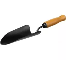 Совок посадочный GRINDA PROLine с деревянной ручкой, 180х90х375мм 421512