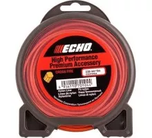 Леска триммерная ECHO 2,0мм/ 15м Cross Fire Line (крест) C2070104