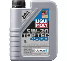 Масло моторное LIQUI MOLY SAE 5W30 Top Tec 4600 1 л 8032/2315 синтетическое 8032/2315