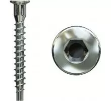 Винт-конфирмат (Евровинт)  7,0 х 50 с внутренним  шестигранником B0H100705034D00