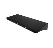 Полка для хранения EMBODIMENT EMB-TB-SH-400x150-B металлическая, настенная, черная
