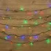 Гирлянда NEON-NIGHT ТВИНКЛ 10м темно-зеленый ПВХ, 80 LED МУЛЬТИ [303-049]
